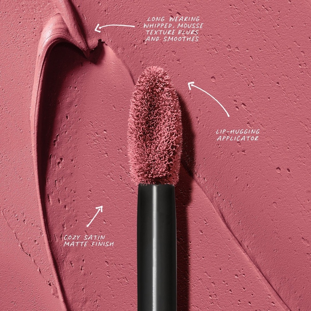 NIB💎 Makeup By Mario ULTRA SUEDE® COZY LIP CREME in RICH ROSE - Picture 3 of 7